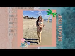 My Son’s First Birthday at the Beach! 🎂🏖️