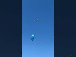 Helicopter almost hits Kite and plane !