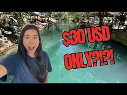 Best $30 I Ever Spent! WATER ADVENTURING in Vang Vieng Laos!