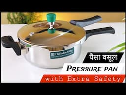 COOKER➕PAN Non Sticky TriPly Stainless Steel Pressure Pan | Triply Stainless Steel Pressure Cooker
