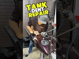 Harley Davidson Gas Tank Dent Repair Process : San Diego
