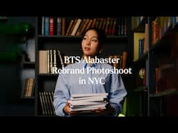 BTS | Alabaster 2025 Rebrand Photoshoot in NYC