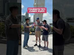 Tourists Try: CURRY PUFF For The First Time