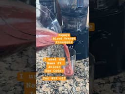 Papaya Blood Orange Pineapple Juice #shorts #juicerecipe