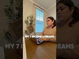 My 7 Income Streams 💵 (How I Earn Passive Income Online)