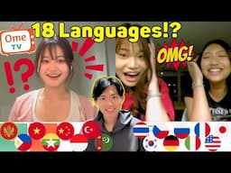 They FREAKED OUT When I Spoke Their Language!