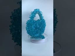 Blue me away🩵🦋#beadedbag #handmade #beads #diy