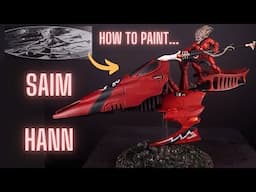 How to paint Saim Hann Eldar Aeldari! Nuadhu Fireheart