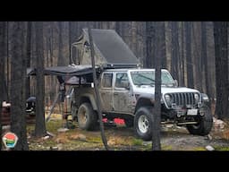 FROM SNOW CAMPING TO THIS PLACE - Friends embark on an adventure - Jeep Gladiator Ecodiesel Build