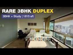 This 3BHK Duplex in Santacruz West Redefines Luxury | 3 Car Parks, OC Ready