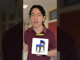Carrying chairs in school chaos…