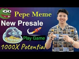 Pepe Meme Presale Review | Play Pepe Meme Game with TG | Pepe Meme 1000X Potential