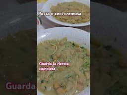 Pasta e Ceci alla napoletana