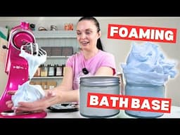 From SCRATCH Foaming Whipped Soap Bath Base With RECIPE