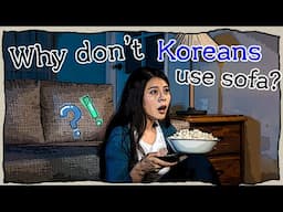 Why do Korean sit on the ground even if they have a sofa | Korean's special heating system "Ondol"