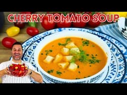 Italian Cherry Tomato Soup Recipe: Roasted