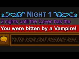 When The Vampires Bites You Night 1...