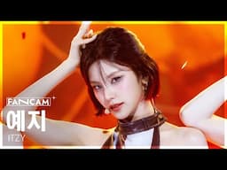 [안방1열 직캠4K] 있지 예지 'Girls Will Be Girls' (ITZY YEJI FanCam) @SBS Inkigayo 250615