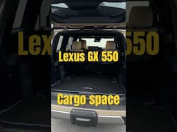 Why the Lexus GX 550 has a MUCH More Usable Cargo Space than the Toyota Land Cruiser