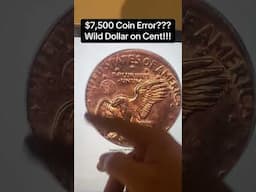 $7,500+: 1979 Susan B Anthony Dollar Struck On A Lincoln Cent Error! #dollarcoins #errorcoins
