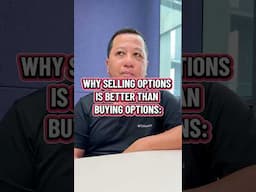 What made Bang & @Adam Khoo choose to SELL instead of BUY options? #optionstrading