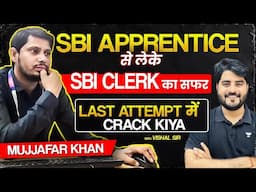MUJJAFAR KHAN SBI CLERK TOPPER