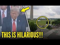 WATCH Trump’s SAD FACE After NO ONE SHOWS UP