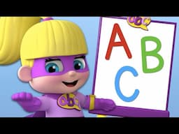 Learn the Alphabet | ABC's | Learning Videos for Kids | Super Geek Heroes
