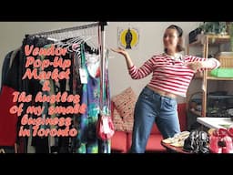 Vendor Pop Up Market & The hustles of my small business in Toronto