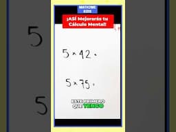 Domina el Cálculo Mental ¡En Días!
