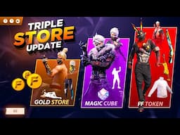 OB49 Tripal Store Update Free Fire🥳🔥| Magic Cube Store Update | Free Fire New Event | ff new event