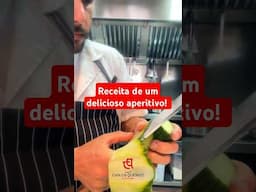 Receita com pepino utilizando a Técnica Katsuramuki! #sushiman #chefs #fish #food #shortsviral #fyp