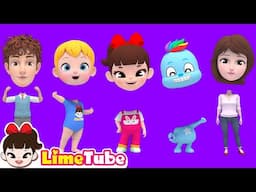Whose Face Is It? 🧩 Match the Faces | Fun Learning for Kids! | LimeAndToys