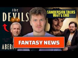JAMES CAMERON To Adapt Abercrombie's The Devils! Sanderson on WoT’s Fall, New Harry Potter Trio | FN