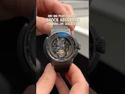 IWC Big Pilot’s Watch Shock Absorber Tourbillon Skeleton XPL #iwc #watchesandwonders #iwcwatches