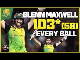 Every ball of Maxwell's magic T20 ton from 2018