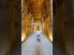 This is Egypt’s most colorful temple: Dendara Temple #ancienttemple #travelbucketlist #ancientegypt