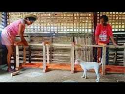 Buhay Probinsya Philippine Countryside  Gumawa ng Upoan gawa ng kawayan @AmigaCha