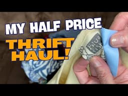 Today’s Half Price Thrift Haul! Check it Out!