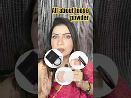 Best Loose Powder / Translucent Powder #shorts #makeup #loosepowder #viralvideo