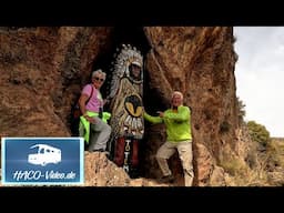 Spanien 2025 - Roquetas besucht - zum Totem gewandert - Rita gewinnt das Boule-Turnier auf Mar Azul!