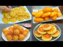 Potato snacks recipes ! 🔝4 Cheap and Delicious Potatoes with eggs Recipes From Cooking Lee's
