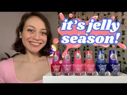 Affordable Jellies in this Economy?? Reviewing LA COLORS Jellies! 💦 + Comparing them to Cirque 👀