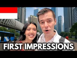 Our First Impressions Of Indonesia 🇮🇩 (Exploring Jakarta) | Jakarta Travel Vlog | Jack & Sophia Torr