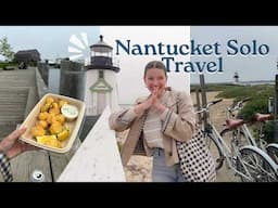 SOLO TRAVEL VLOG: come to Nantucket with me! 🦞🌊🇺🇸