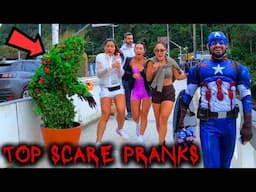 The Best SCARE Video Of The Year👻 The Funniest Reactions Ever Recorded! Bushman Prank 2025😂 Funny!
