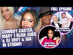 RHOP Mia Thornton in Studio! Beyonce Cowboy Carter Tour Kicks Off, & Mary J Blige Sued! | Side Dish