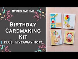 Fun! Birthday Cardmaking Kit & Hop Along to WIN! | My Creative Time | #mycreativetime