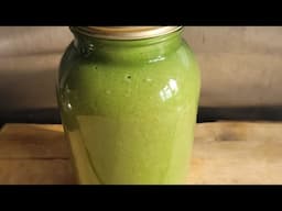 Delicious nutritious green smoothie 😋💚