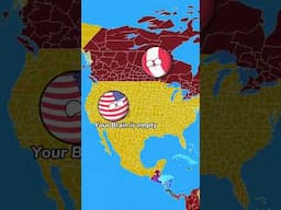 USA 🇺🇸childhood dialogues #countryballs#geography#viralshorts